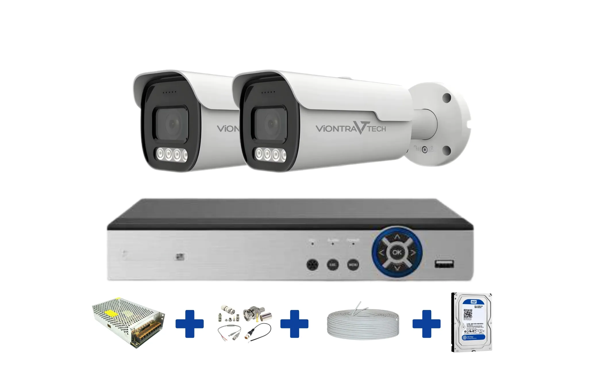 2’lı Güvenlik Kamera Seti