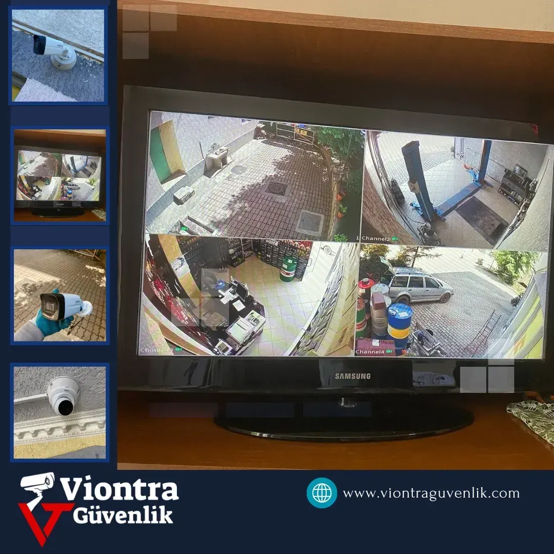 Araç Tamir Atölyesi Kamera Montajı